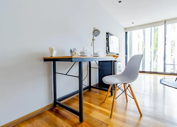 Apartment Capitalia Opulent Loft Chic Sleek Design Mexico City