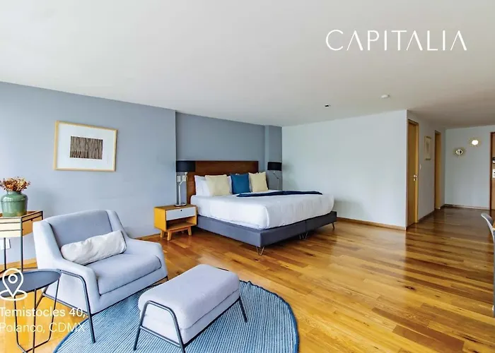 Capitalia Opulent Loft Chic Sleek Design Mexico City